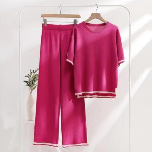 Short-sleeved Trousers & Sweater