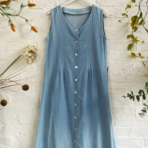 Vintage Loose Denim Dress